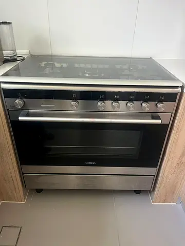 Siemens New Model 5 Burner Gas Electric Oven Cooker Stove 90cm