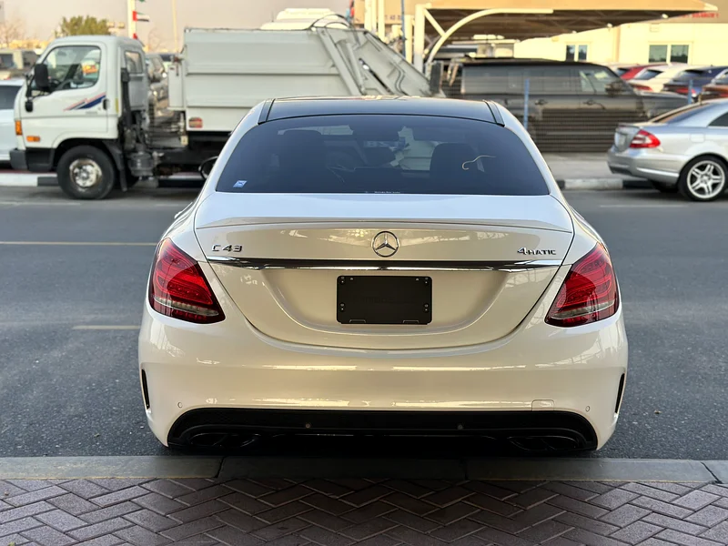 PREOWNED MERCEDES BENZ C-43AMG 2016 FULL OPTION JAPAN IMPORT63399940166786114