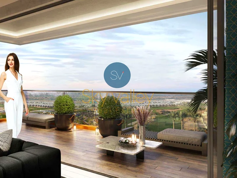 High-Floor 2BR with Golf View | Elegant Layout & Dual Balconies63972504247298113