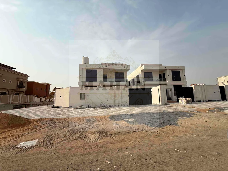 Brand new villa for sale in Ajman Al rawda 2 very good price 5 master bedroom hall majlis with maid room land area 5000 Sqft63878711706626112