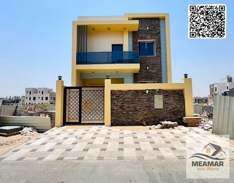 Villa for sale in Al Zahia, Ajman, 160 square meters, building area 2606 feet63882823486594110