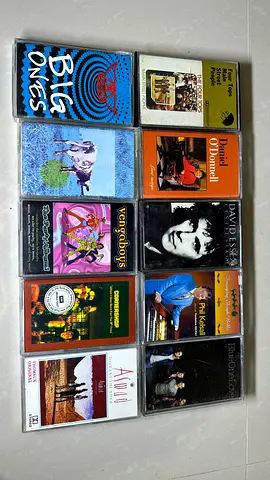 Collection of Rare Classic Music Cassettes