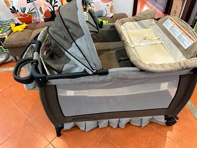Babytrend Cozy Baby Bassinet with Activity Toys
