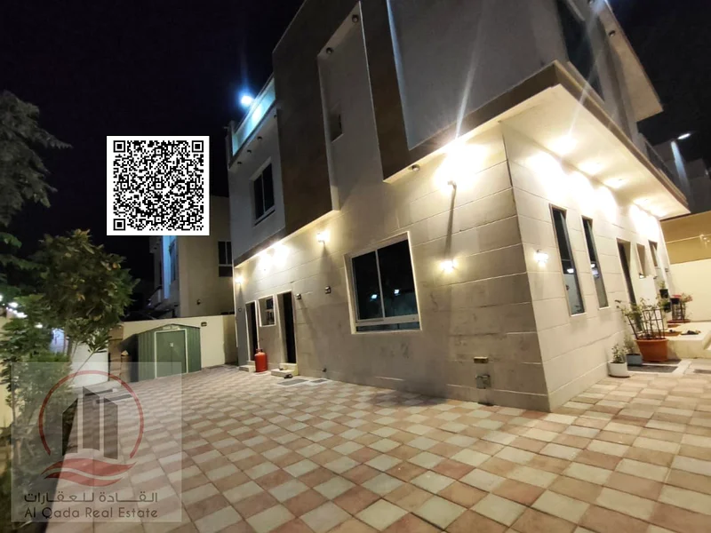 For sale, a villa in Ajman Al Helio, 5 master rooms, a Majles room, a hall, and a maid’s room, freehold for all nationalities, Installment with out do63909439941249110