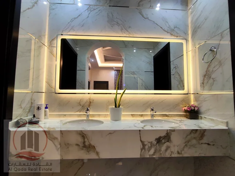 For sale, a villa in Ajman Al Helio, 5 master rooms, a Majles room, a hall, and a maid’s room, freehold for all nationalities, Installment with out do63909439941249114