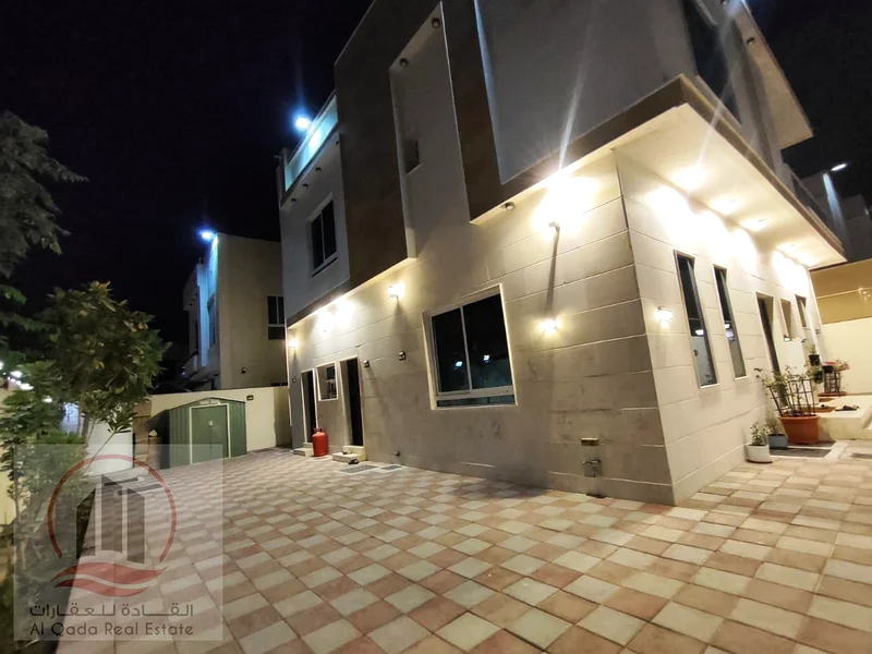 For sale, a villa in Ajman Al Helio, 5 master rooms, a Majles room, a hall, and a maid’s room, freehold for all nationalities, Installment with out do63909439941249111