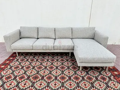 IKEA Norseborg l shape sofa beige color