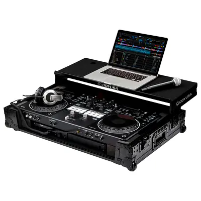 Odyssey USA XDJ RX3 flight case with laptop tray