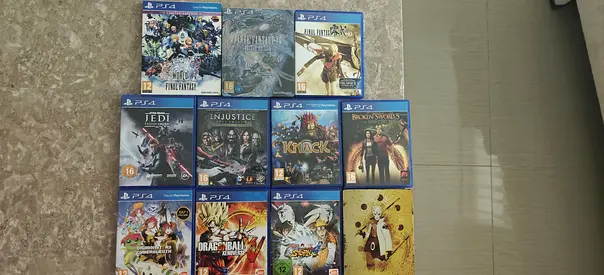 Collection of PS4 Games