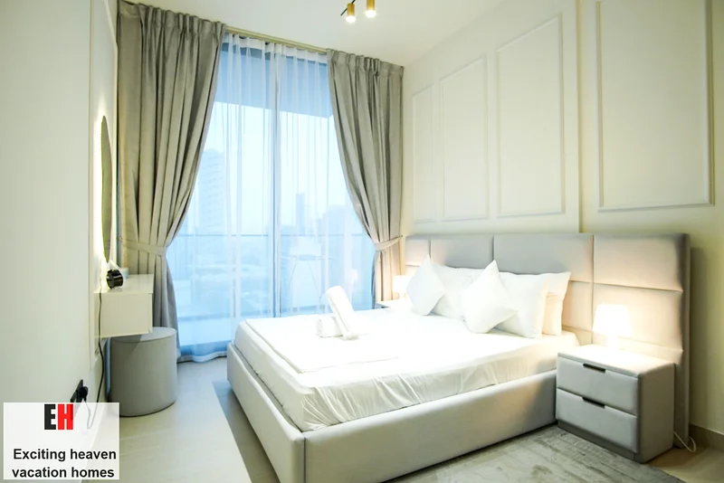 Fully Furnished 1bhk High Quality in JVC Daily Basis63817694063874111