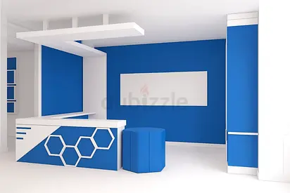 Office Reception Desk Counter Custom Made