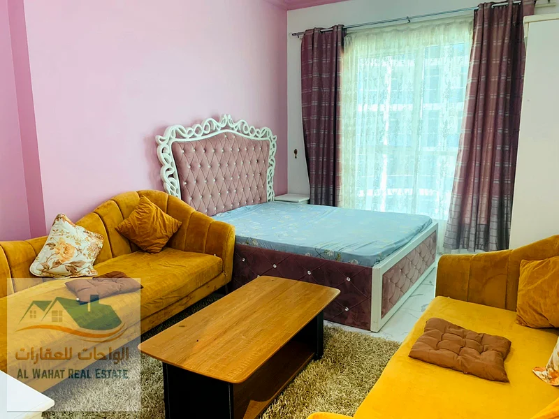 For monthly rent, second occupant, furnished studio in Al Waha Tower, lake view63811564881665111
