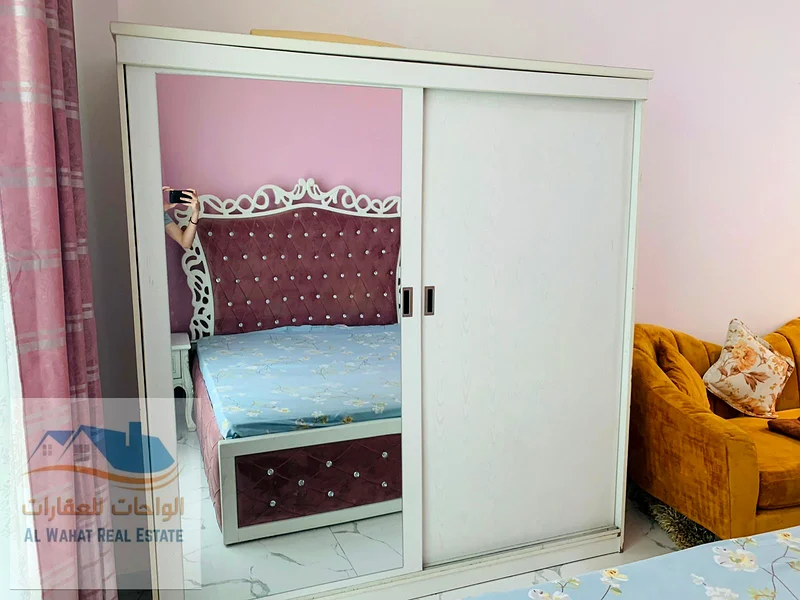 For monthly rent, second occupant, furnished studio in Al Waha Tower, lake view63811564881665113