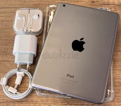 iPad Mini 2,16GB,Wifi,Space Grey with Case,Screen Guard,EarPods 3.5MM and 20W Fast Charger