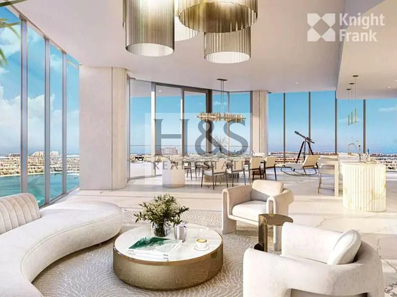Modern Design | Great Location | Sea and Palm View64009316695425114