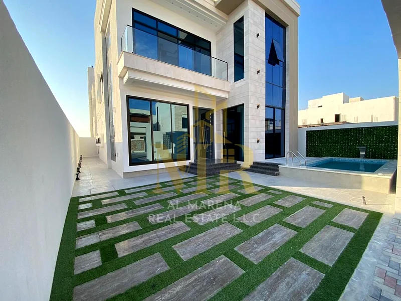 🏡 For Sale – Luxury Villa in Al Hiliw 2 – Ajman | Two Floors + Rooftop | 6 Master Bedrooms | Majlis & Two Living Rooms | Modern Kitchen | Maid’s Room63909885683201112