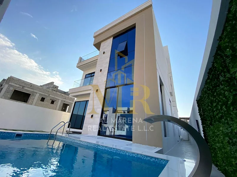 🏡 For Sale – Luxury Villa in Al Hiliw 2 – Ajman | Two Floors + Rooftop | 6 Master Bedrooms | Majlis & Two Living Rooms | Modern Kitchen | Maid’s Room63909885683201114