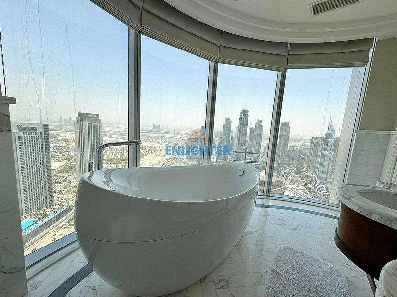 طابق أعلى | إطلالة برج خليفة | غرفة الخادمة |63771203081729110