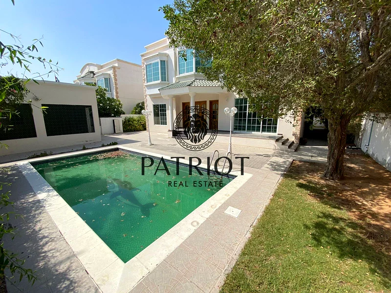 BRIGHT AND SPACIOUS 5-BEDROOM PLUS MAID'S ROOM WITH PRIVATE POOL AND GARDEN IN AL SAFA 263405184011139111