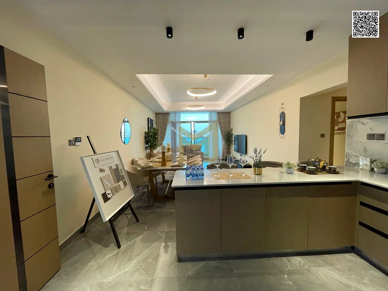Modern 1BHK Apartment in Ajman Creek Tower | Prime Location with Stunning Creek Views63874795734402112