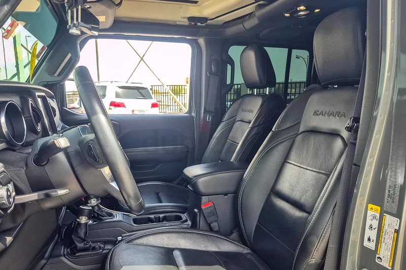 AED 1748/month | 2019 Jeep Wrangler Unlimited Sahara | GCC Specs | Ref#35179963398604090754111