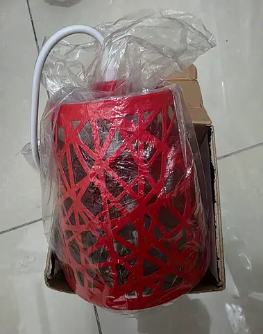 Red ceiling Lamp shade - New!