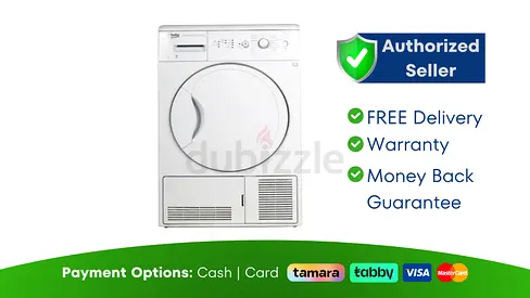 Beko Dryer 7KG ● Brand New | 1 Year Warranty | FREE Delivery | SHJ8475