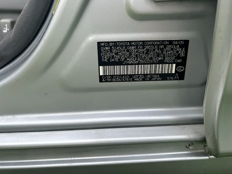 لكزس LS 430 موديل 2005، أمريكي، نظيفة63398645226625112