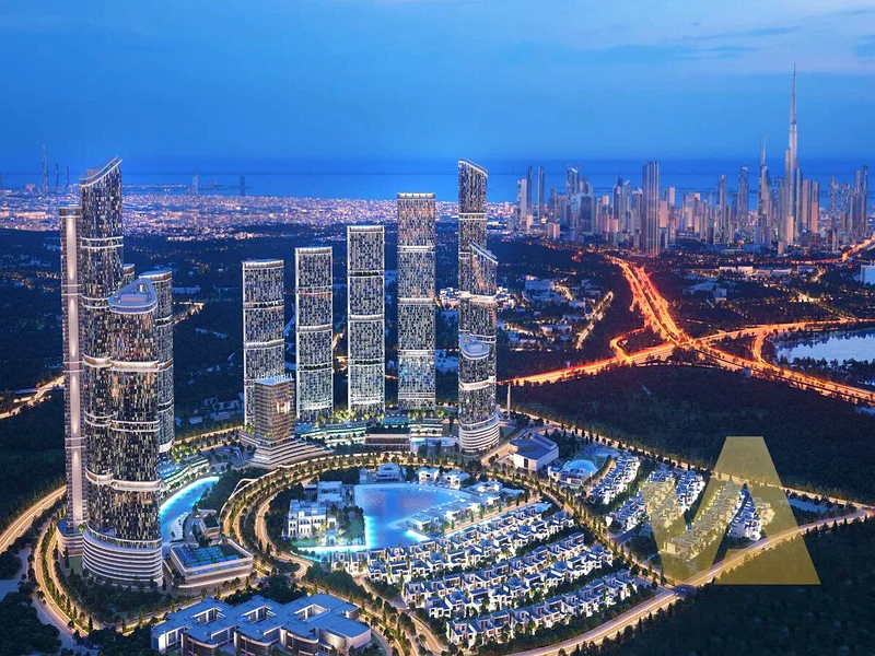 Lagoons View | Elegant 1BHK | Higher Floor63960773418369110