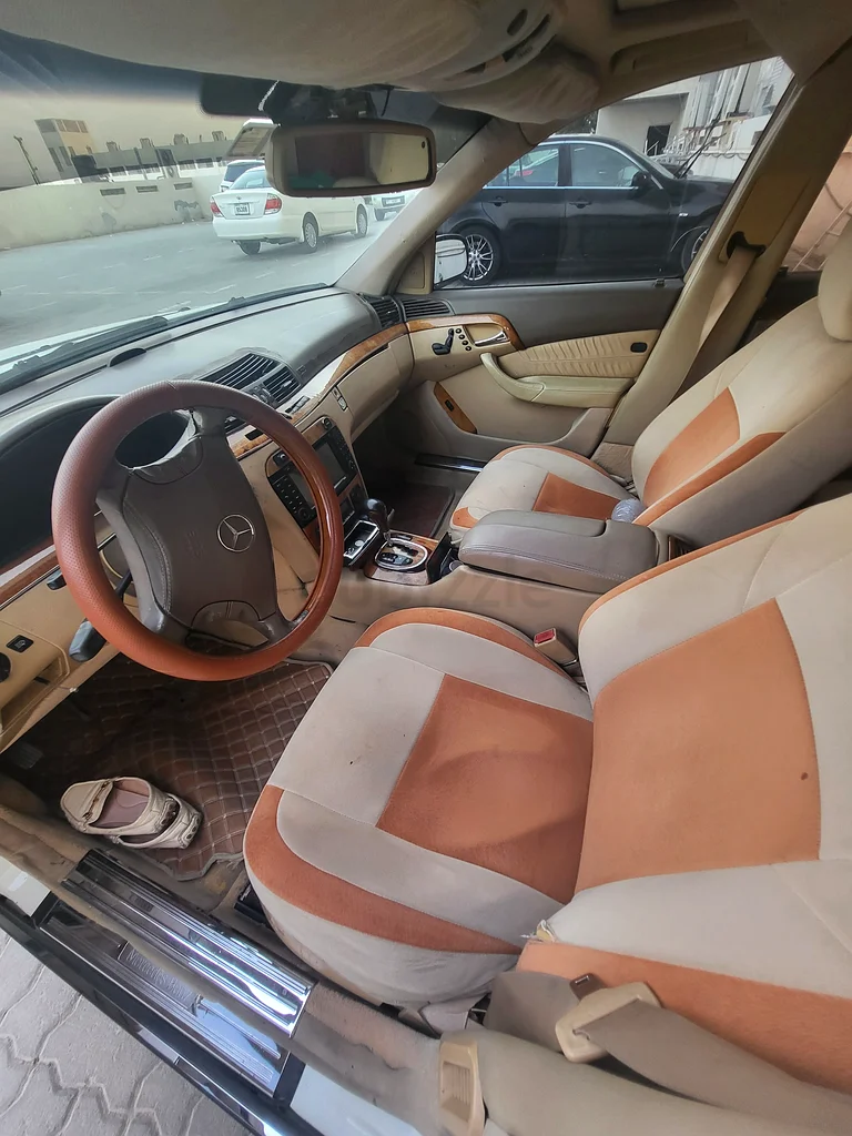 مرسيدس S350 2004 لون أبيض63399929176705113