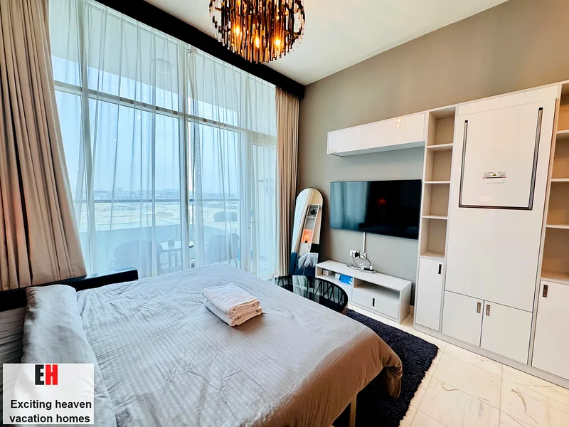 ستوديو مفروش بالكامل مع شرفة في بايز بيزنس باي63817694125697114