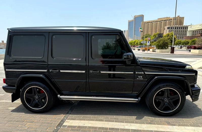 مرسيدس بنز G55 - مواصفات الخليج، لون أسود مع كيت جسم G6363399921458178112