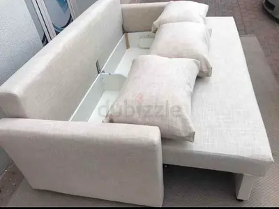 Stylish Modern Sofa IKEA with Cushions - Perfect for Your Living Room!