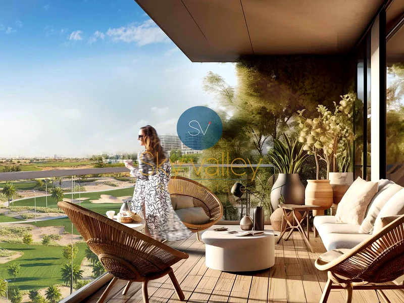 Stylish 1BR + Study | Golf Views | High-Floor Unit with Balcony63974335157763111