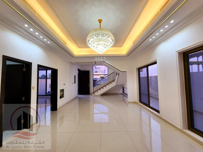 فيلا للبيع في الحيلو 2، عجمان، تصميم حديث، طابق أرضي، طابق أول، وسطح. السعر يشمل رسوم التسجيل (5 غرف نوم رئيسية، ومطبخ63913217901315112
