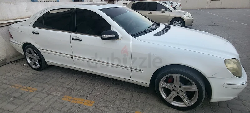 مرسيدس S350 2004 لون أبيض633999291767051119