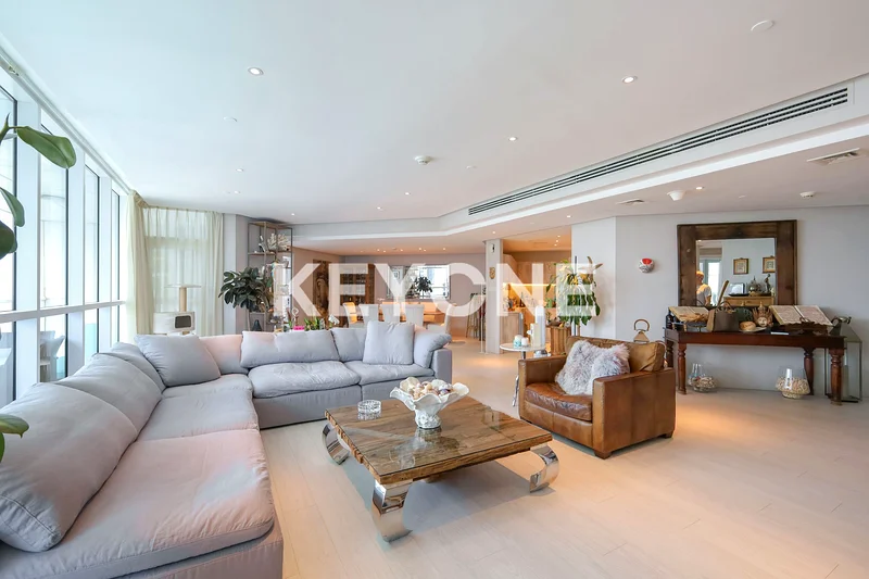 Sea View | 3BR + Maids | Upgraded | High Floor64037935463681110