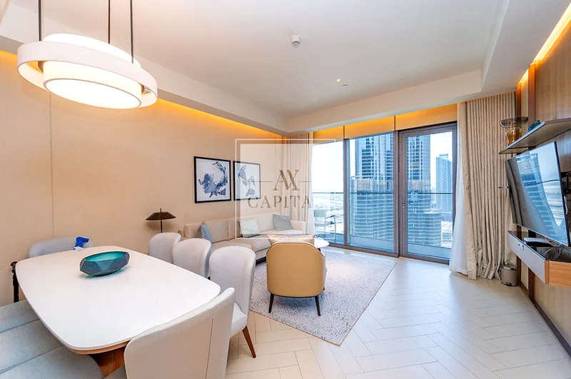 High Floor | Burj And Fountain Views | 02 Layout63772025238275110