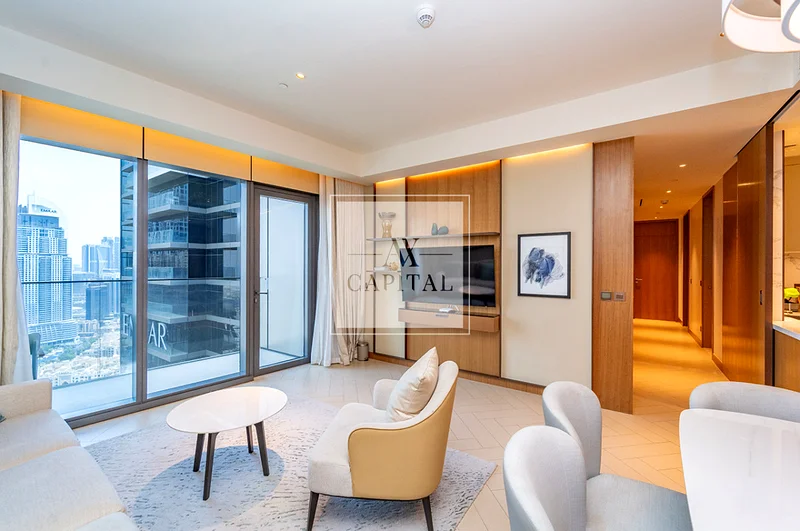 High Floor | Burj And Fountain Views | 02 Layout63772025238275114