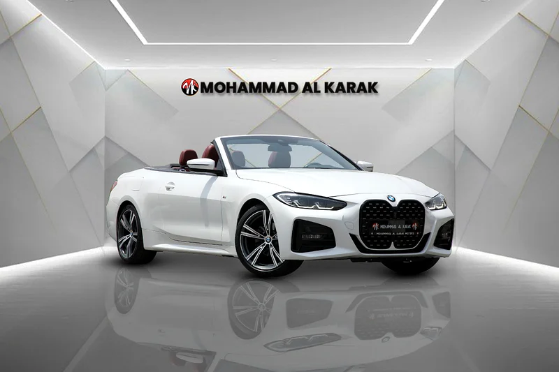 BMW 420I CONVERTIBLE 2022 - GCC - UNDER DEALER WARRANTY - ORIGINAL PAINT63405748092163112