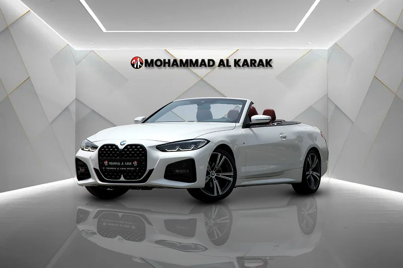BMW 420I CONVERTIBLE 2022 - GCC - UNDER DEALER WARRANTY - ORIGINAL PAINT63405748092163111