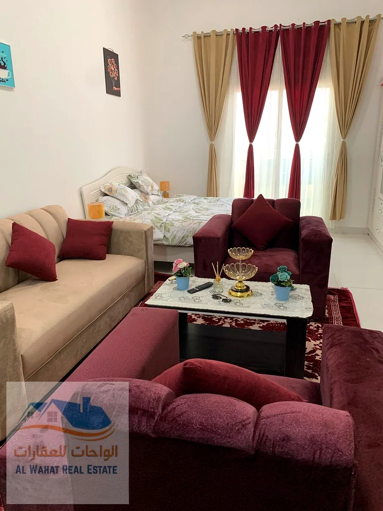 استوديو للإيجار الشهري - الجرف 2 / عجمان 📍 بالقرب من محكمة عجمان - موقع متميز مع سهولة الوصول إلى الشارقة ودبي 🚗63714729656707112