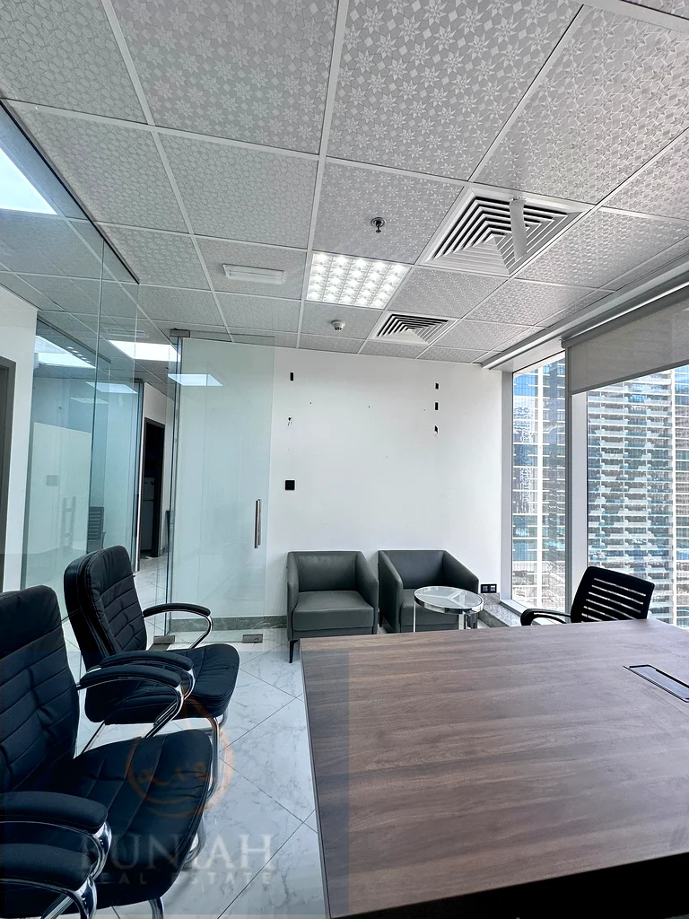 Spacious | Fully furnished | Glass-Fitted Office I Attached washroom and Pantry63621017466115113