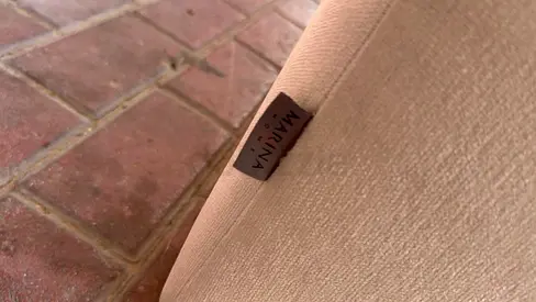 MARINA Home Feather filled Luscious Elegant and Comfortable Marquina Sofa