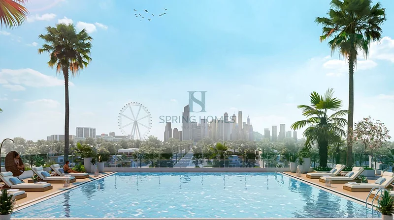 Spacious 1-Bed | Park View | Azizi Vista, Studio City | Modern Living63942666434307113