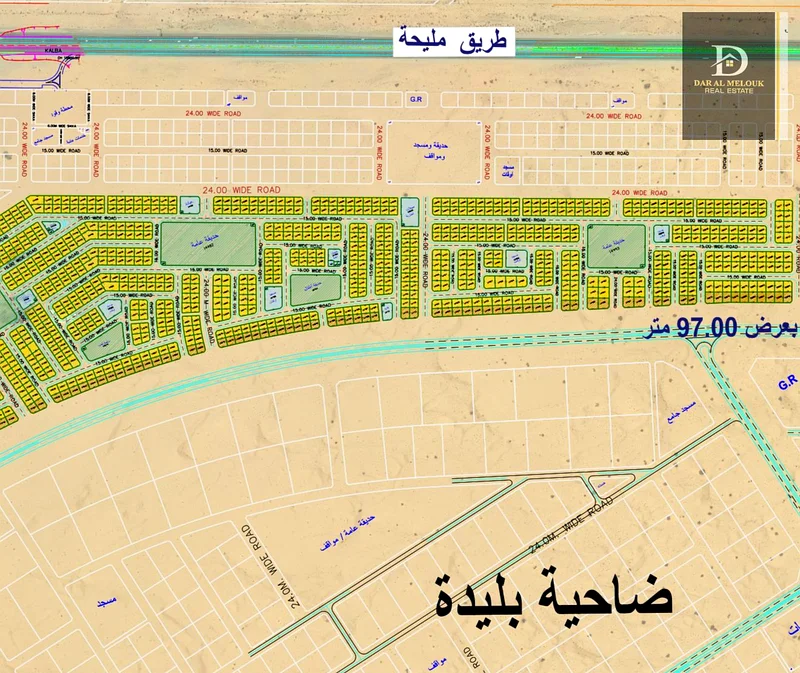 امتلك أرضًا في منطقة البلدة بدفع مقدمة قدرها 120,000 درهم إماراتي.63818267379970112