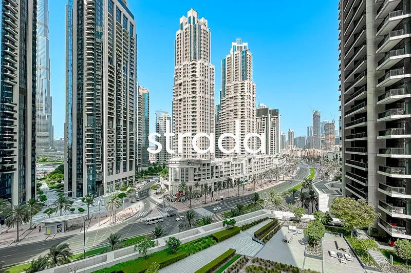 مساحة كبيرة | إطلالة جزئية على برج خليفة | بدون رسوم مبرد63799654761219110