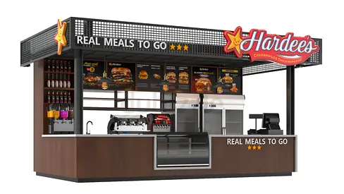 Food Kiosk Design DHL4590