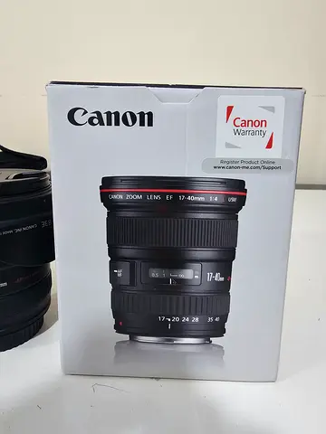 Canon EF 17 40 mm F4 USM L lens