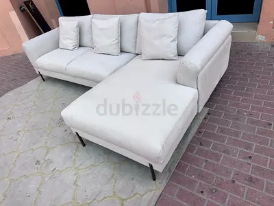 The Loom Collection Stylish and Comfortable L-Shaped Sofa for Your Living Room